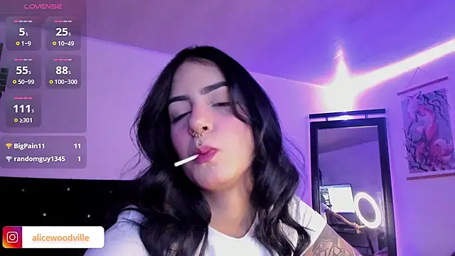 Alice woodville online show from January 11, 2025, 10:29 pm