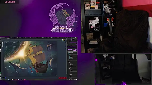 Rae-Suon online show from January 19, 2025, 11:43 pm