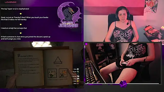 Rae-Suon online show from February 21, 2025, 7:23 am