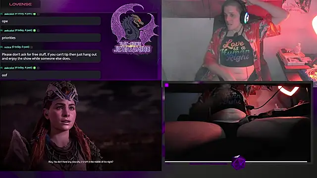 Rae-Suon online show from March 13, 2025, 4:16 am