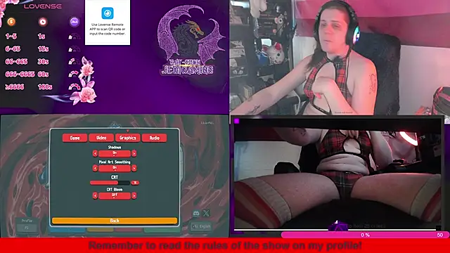 Rae-Suon online show from March 20, 2025, 10:07 pm