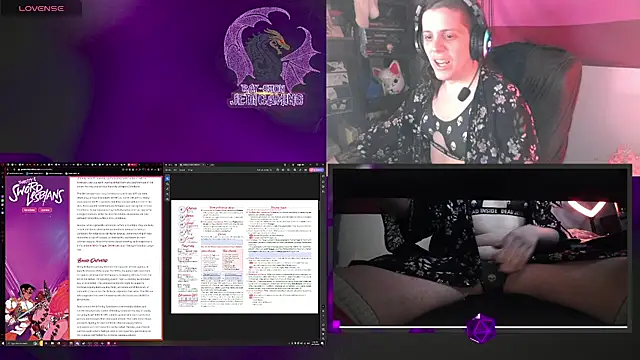 Rae-Suon online show from March 22, 2025, 1:32 am