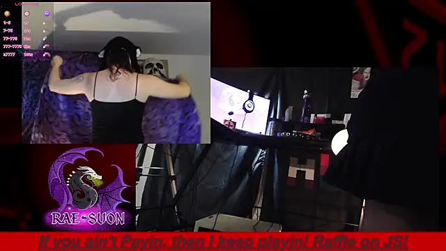 Rae-Suon online show from October 5, 2025, 2:32 am