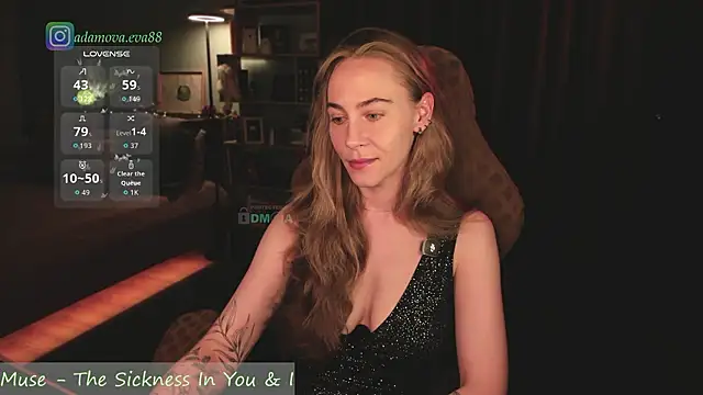  Eva Adama online show from July 9, 2026, 4:22 pm