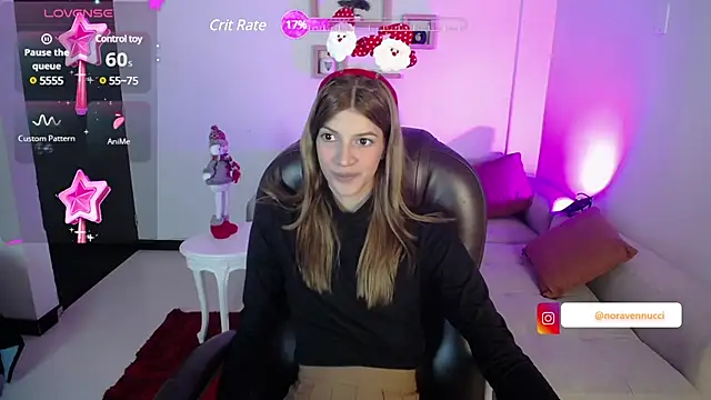 Snapshot of Nora_Vennucci chatting on December 17, 2024, 7:48 pm Nora Vennucci online show from December 17, 2024, 7:48 pm