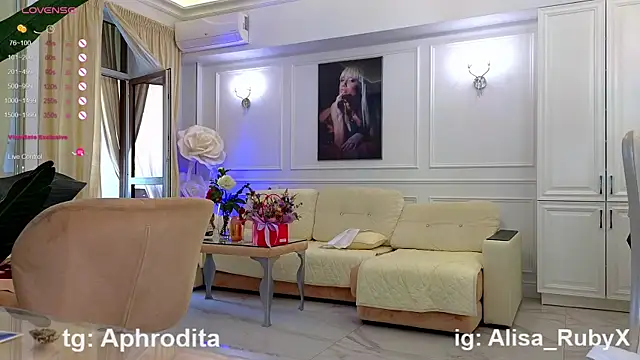 Alisa Ruby online show from July 12, 2026, 6:15 am