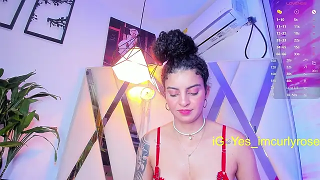 CurlyRose   online show from March 8, 2025, 2:45 am