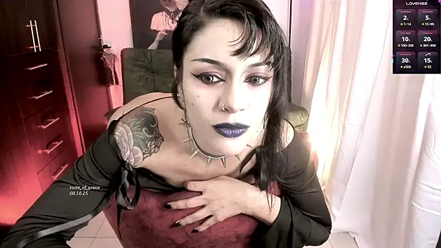 Snapshot of Taste_of_Grace chatting on October 8, 2025, 8:50 pm Taste of Grace online show from October 8, 2025, 8:50 pm