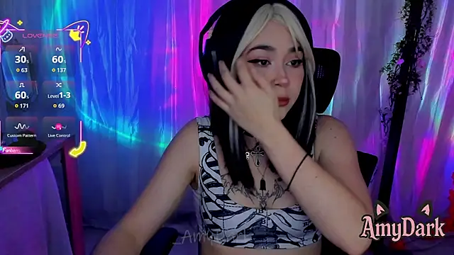  AmyDark online show from September 15, 2025, 10:43 pm