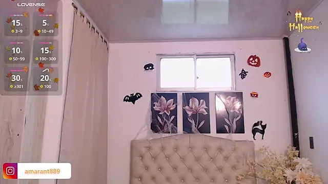 amaranta f00x online show from October 14, 2025, 12:50 pm