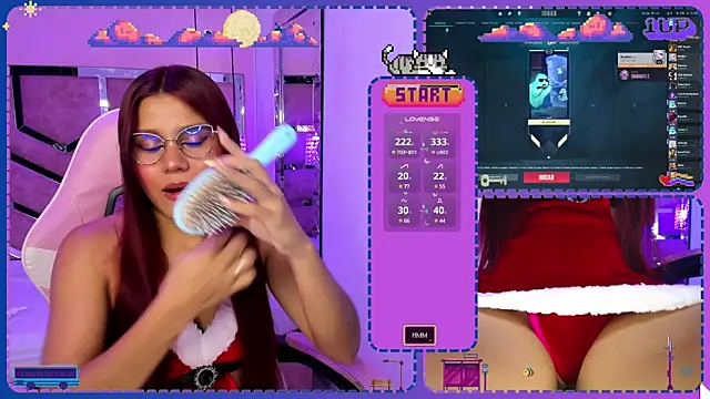 Sara-Hill online show from December 10, 2024, 8:49 pm