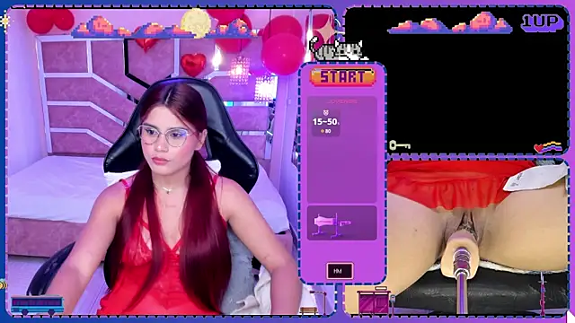 Sara-Hill online show from February 26, 2025, 8:54 pm