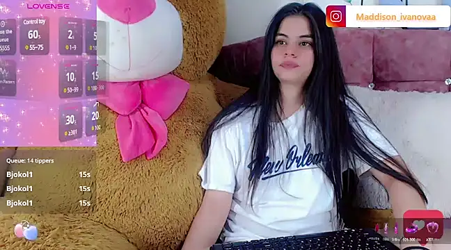 Madisson Ivanova online show from January 15, 2025, 11:00 am