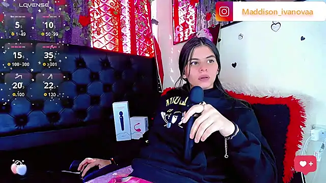 Madisson Ivanova online show from January 19, 2025, 2:38 pm