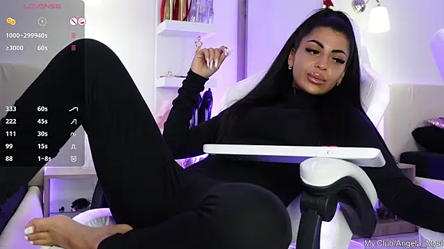 Angela Myst online show from February 13, 2025, 10:12 am