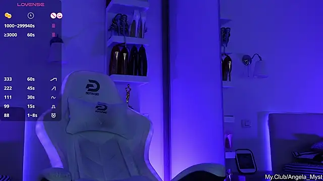 Angela Myst online show from March 10, 2025, 7:18 pm