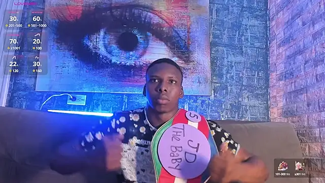 JD THEBABY online show from January 12, 2025, 9:29 pm