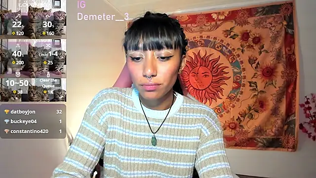 Demeter   online show from February 12, 2025, 11:30 pm