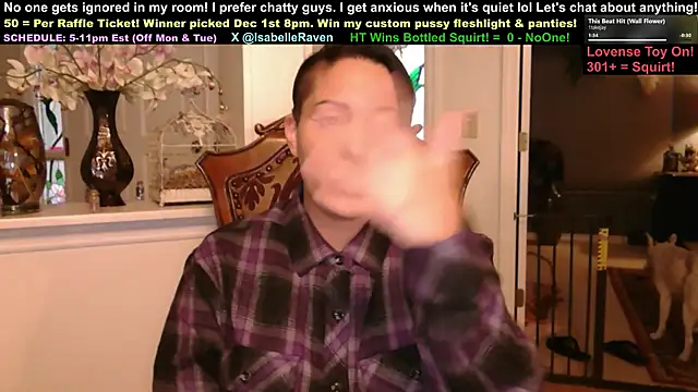 IsabelleRaven online show from October 29, 2025, 10:11 pm