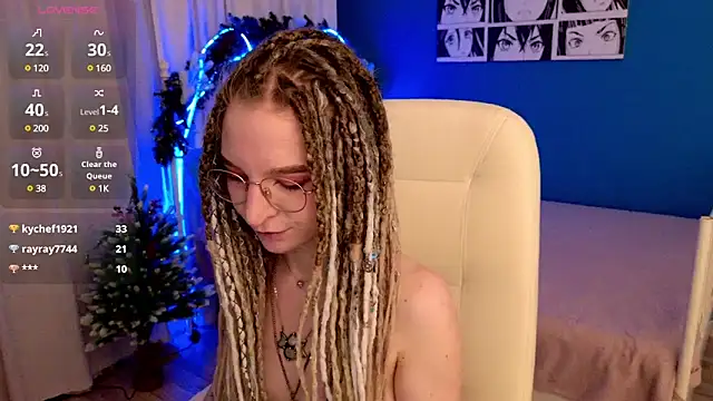 VioletShine online show from December 29, 2024, 6:49 pm