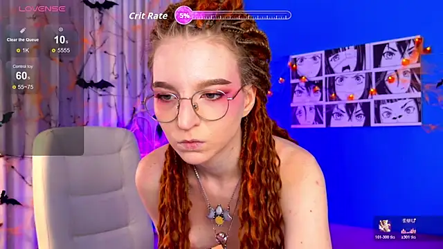 VioletShine online show from October 18, 2025, 12:50 pm