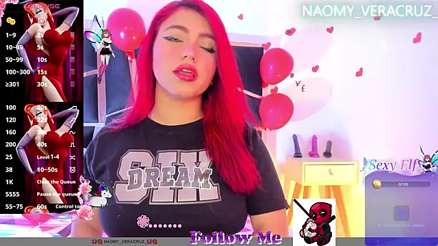 Naomy veracruz  online show from March 5, 2025, 1:39 pm