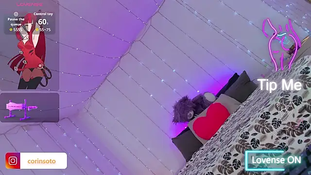 corinmasterx online show from February 18, 2026, 9:00 pm