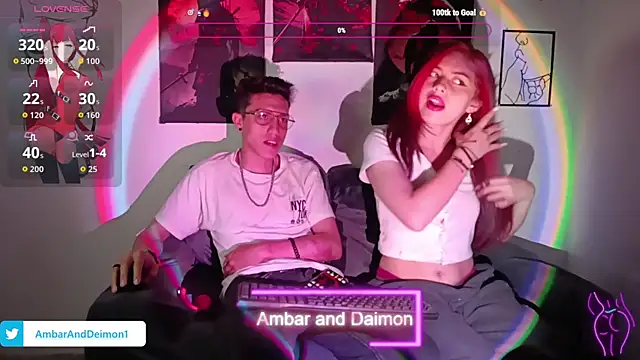 Ambar and daimon  online show from September 16, 2025, 10:05 am