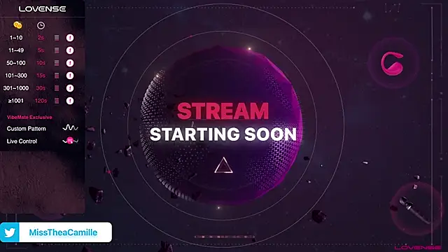 MissTheaCamille online show from February 9, 2025, 12:28 am