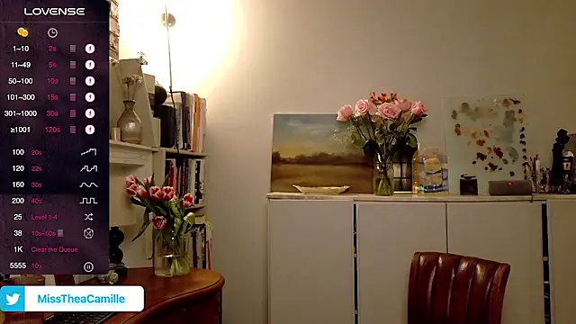 MissTheaCamille online show from March 23, 2025, 2:37 am