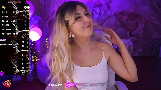 LovelyMollyy online show from January 22, 2025, 8:38 pm