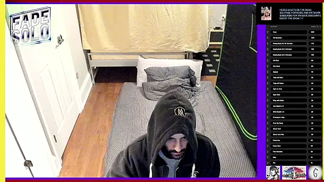 Faded-Solo online show from March 8, 2025, 9:29 pm