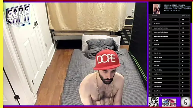 Faded-Solo online show from March 9, 2025, 1:46 am