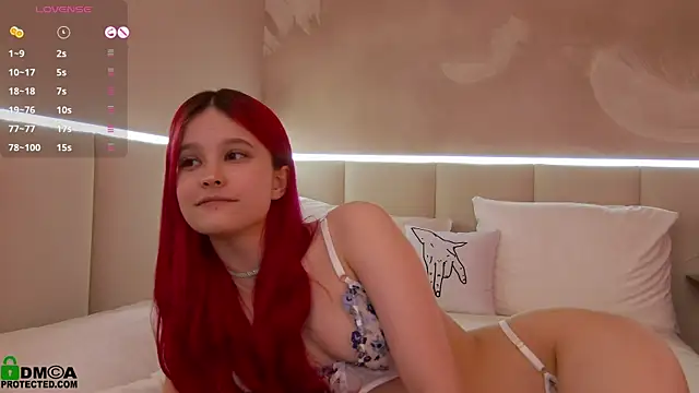 Rina Red online show from March 23, 2025, 4:49 am