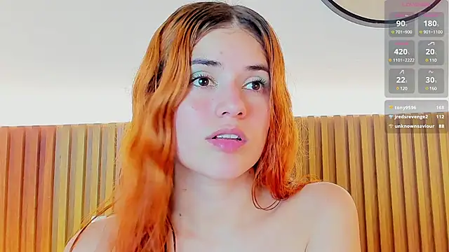 alliss ginger  online show from February 9, 2025, 9:05 am