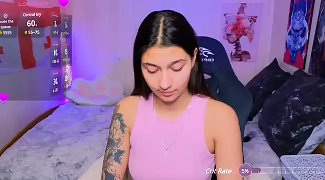 Snapshot of AokiiiKan chatting on March 21, 2025, 5:43 am AokiiiKan online show from March 21, 2025, 5:43 am