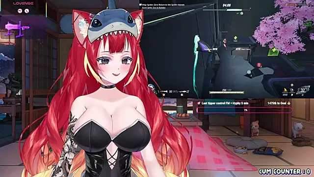 LewdKira VT online show from March 9, 2025, 9:13 am