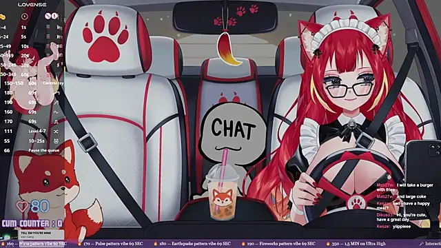 LewdKira VT online show from April 15, 2026, 5:31 pm