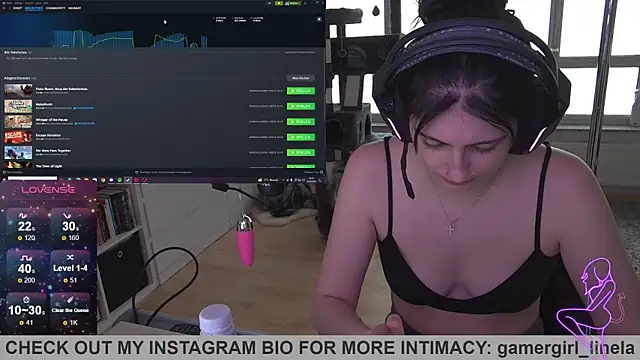 Gamergirl-Linela online show from September 23, 2025, 2:53 pm