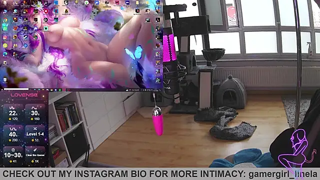 Gamergirl-Linela online show from October 12, 2025, 3:44 pm