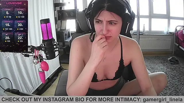 Gamergirl-Linela online show from April 8, 2026, 3:45 pm