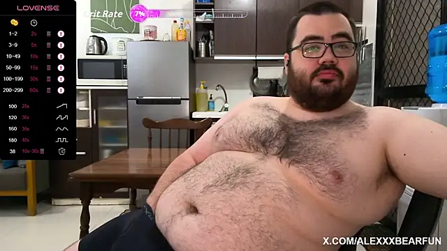 alexxxbear online show from September 21, 2025, 12:12 am