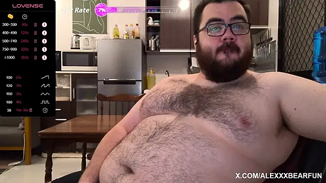 alexxxbear online show from October 18, 2025, 2:58 am