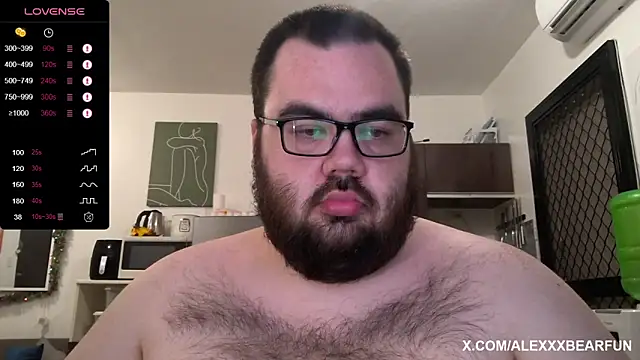 alexxxbear online show from November 21, 2025, 10:41 pm