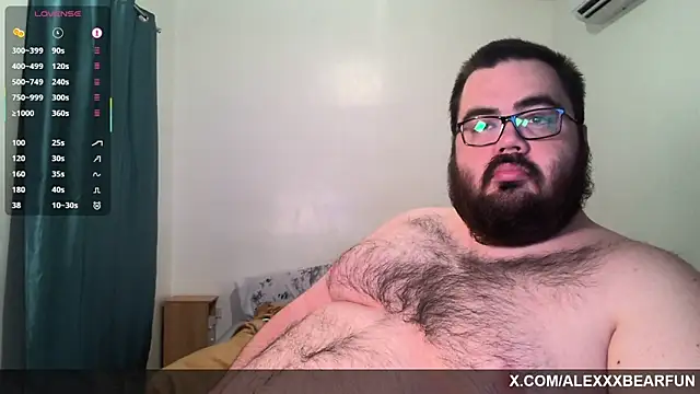 alexxxbear online show from May 8, 2026, 5:35 am