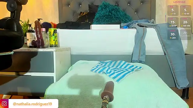 Nathalia rodriguezz online show from October 19, 2025, 3:01 pm