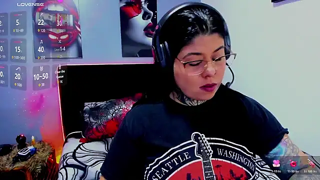 Snapshot of Veronika_metal chatting on March 19, 2026, 11:09 pm Veronika metal online show from March 19, 2026, 11:09 pm