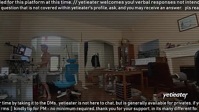 Snapshot of yetieater chatting on June 19, 2026, 4:55 pm yetieater online show from June 19, 2026, 4:55 pm