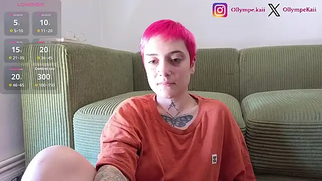 OllympeKaii online show from July 9, 2026, 12:53 pm