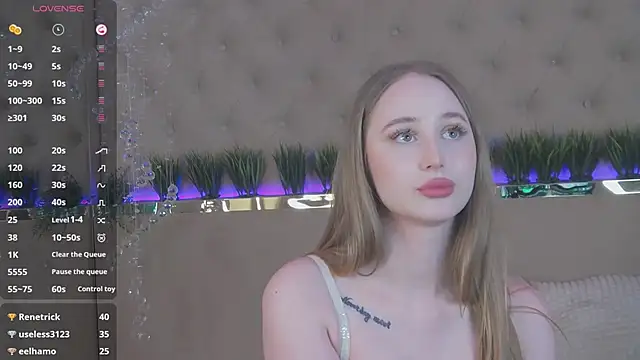 GraceSecrett online show from March 13, 2025, 6:12 pm